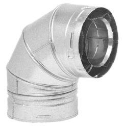 Napoleon 5D90L-BULK 90 Degree Swivel Elbow For Direct Vent Rigid Venting, 5x8-inch - Pack Of 4