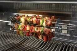 Napoleon 69211 LEX485/P500/PRO500 Series Heavy Duty Rotisserie Kit -GrillMaster Pro 64007 kebab rotiss in use napoleon grills 1