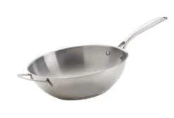 Napoleon 70028 12-Inch Stainless Steel Wok