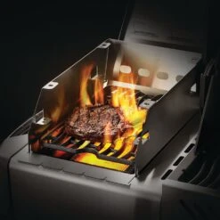 Napoleon 71301 Large Side Burner Windshield And Skewer Rack -GrillMaster Pro 71301 d 06 22