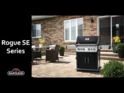 Napoleon RSE425RSIBSS Rogue SE 425 Gas Grill On Cart With Infrared Side And Rear Burners, 23.75-Inches -GrillMaster Pro SMVh4iCXgH0 224