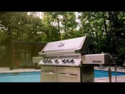 Napoleon P665RSIB Prestige 665 Gas Grill On Cart With Rotisserie And Side Burner, 37-Inches -GrillMaster Pro aagG88UbH14 181