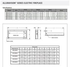 Napoleon NEFLxxCHD-1 Alluravision Deep Depth Linear Electric Fireplace 11 Napoleon NEFLxxCHD-1 Alluravision Deep Depth Linear Electric Fireplace -GrillMaster Pro alluravision specs