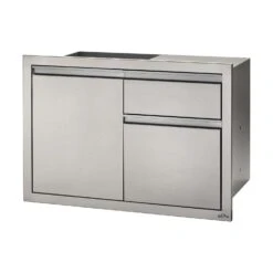 Napoleon BI-3624-1D1W Single Door & Trash Combo, 36x24-Inches