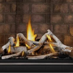 Napoleon BLKO36 Birch Log Set For 36-Inch Riverside Outdoor Gas Fireplace