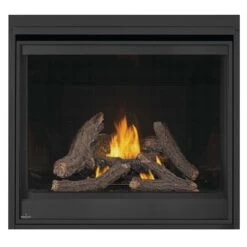 Napoleon D42TRE Ascent Deep Electronic Ignition Direct Vent Gas Fireplace With Log Set