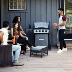 Napoleon F425DSBPGT-ECP Freestyle 425 Gas Grill On Cart With Side Range Burner, Propane -GrillMaster Pro f425dsbpgt ecp c 05 22