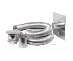 Napoleon GAKIT4 Compressed Aluminum Flexible Gas Liner Kit, 4-inch Diameter
