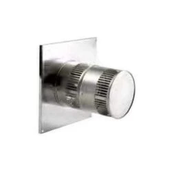 Napoleon GD-222R Round Wall Terminal Kit For Flexible Direct Vent, 4x7-inch