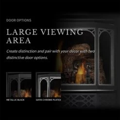 Napoleon GDS28-1NSB Haliburton Millivolt Ignition Direct Vent Gas Stove -GrillMaster Pro gds50 1nsb ls d 01 22 2