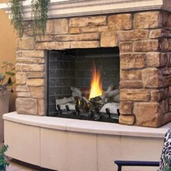 Napoleon GSS36CFNE Riverside Clean Face Outdoor Electronic Ignition Gas Fireplace With Remote And Log Set -GrillMaster Pro gss36cfne config ls b 02 22