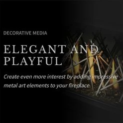 Napoleon GSS48E Galaxy Linear Outdoor Electronic Ignition Gas Fireplace With LED Lighting And Remote -GrillMaster Pro gss48e ls feat d 02 22