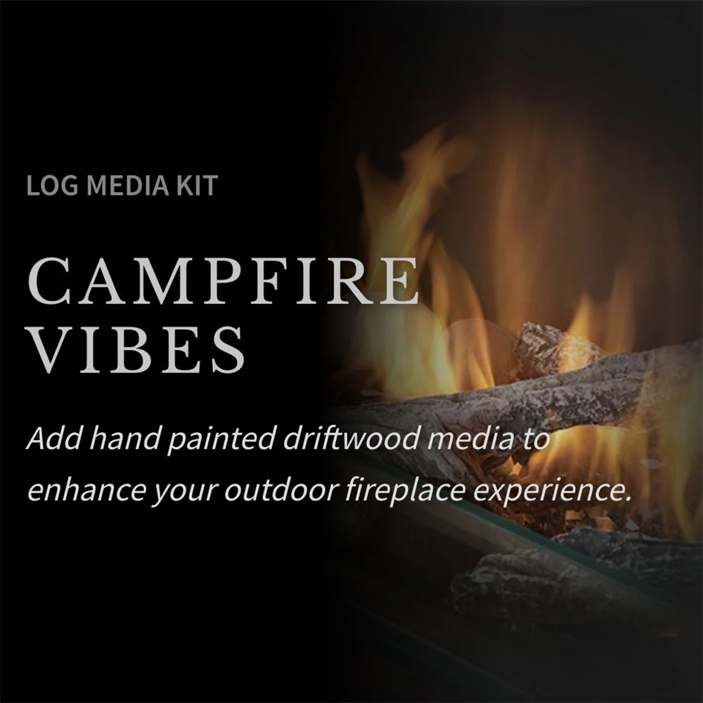 Napoleon GSS48STE Galaxy Linear See-Through Outdoor Electronic Ignition Gas Fireplace With LED Lighting And Remote 4 Napoleon GSS48STE Galaxy Linear See-Through Outdoor Electronic Ignition Gas Fireplace With LED Lighting And Remote - Image 4