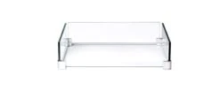 Napoleon Linear Glass Windscreen For GPFL48MHP Linear Patioflame Fire Pit, 54x15-Inch