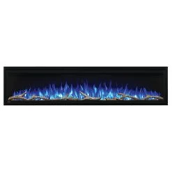 Napoleon Entice Series Electric Fireplace With Crystal Ember Media -GrillMaster Pro nefl72cfh c driftwood 03 20