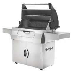 Napoleon PRO605CSS Professional Charcoal Grill On Cart -GrillMaster Pro pro605css c 06 20