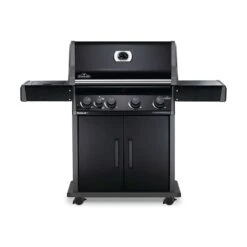 Napoleon RXT525SIBK Rogue XT 525 Black Gas Grill On Cart With Infrared Side Burner, 28.75-Inches