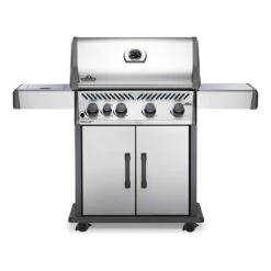 Napoleon RXT525SIBSS Rogue XT 525 Gas Grill On Cart With Infrared Side Burner, 28.75-Inches