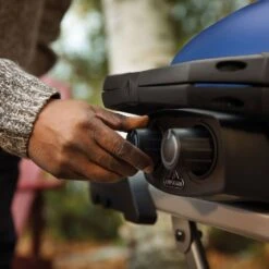 Napoleon TQ285X-BL-1 TravelQ 285 Portable Grill With Scissor Cart, Propane 19 Napoleon TQ285X-BL-1 TravelQ 285 Portable Grill With Scissor Cart, Propane -GrillMaster Pro tq285x muskoka lifestyle knobs bl 1