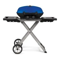 Napoleon TQ285X-BL-1 TravelQ 285 Portable Grill With Scissor Cart, Propane