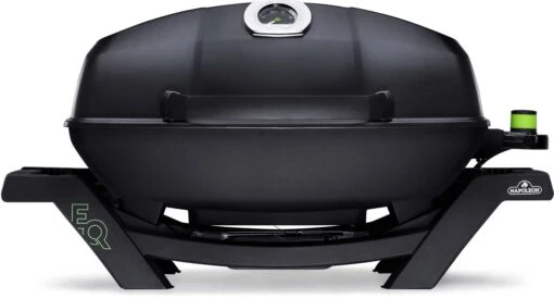 Napoleon PRO285E-BK TravelQ Portable Tabletop Electric Grill -GrillMaster Pro travelq pro285e straight closed rev full size